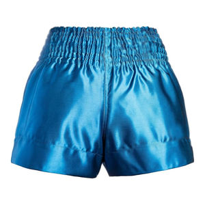 Elegantes pantalones cortos de entrenamiento de color sólido liso para boxeo y MMA de alta calidad y duraderos personalizables con su propio diseño de logotipo - Product Image 3