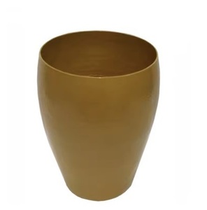 Florero de Metal duradero hecho a mano, decoración de mesa minimalista para el hogar y los restaurantes, macetas de flores de gran llegada - Product Image 1