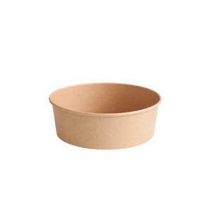 Ciotola Rotonda Monouso in Carta Kraft da 500ml (16oz) con Rivestimento in PE - Product Image 1