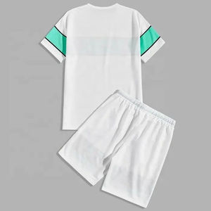Ensemble de vêtements shorts et t-shirts deux pièces personnalisés pour hommes Streetwear Ensembles d'été pour hommes Dernier style Vêtements d'été à manches courtes pour hommes - Product Image 4