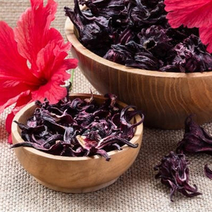 Flor de Hibisco Seca Cruda de Grado Premium Egipcio, Rica en Antioxidantes, para Tés y Bebidas, Calidad Seleccionada a Mano - Product Image 5