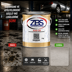 Desengrasante Antiaceite ZBS 5kg - Potente Limpiador de Pisos para Eliminar Aceite de Motor y Aceite Quemado - Product Image 1