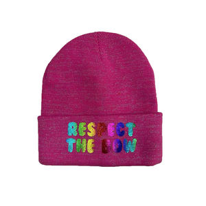 Nouveau Logo personnalisé imprimé hiver bonnets à revers tissé variété respirant doux motifs dessin animé Plaid bas prix bonnets - Product Image 2