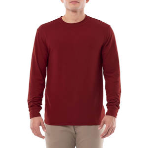 Venta al por mayor de fábrica Sudadera personalizada Hombres 450g Poliéster Color sólido Sudadera O Cuello Tops Euro Tamaño Tejido de punto - Product Image 2