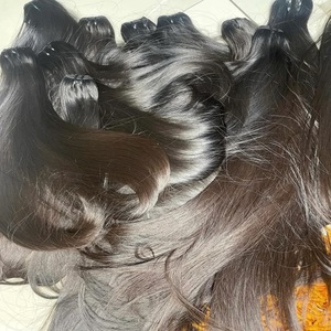 Vendeur de cheveux vierges en gros extension de cheveux humains non transformés de qualité 12a 100% paquets de cheveux bruts à cuticules alignées en Inde du Sud - Product Image 4