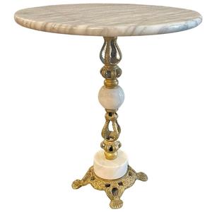 Mesa de centro de metal de diseño hecho a mano con tapa de mármol, el más nuevo diseño para muebles de dormitorio, mesa de centro interior - Product Image 4