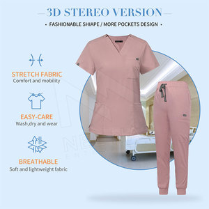 Último diseño de las mujeres con estilo médico uniforme de enfermería mujeres médico de enfermería uniformes conjuntos - Product Image 2