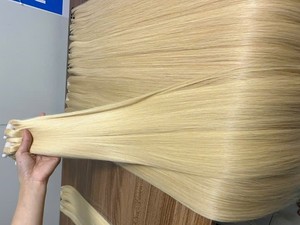 ผมแท้ AZURA HAIR สีบลอนด์ 13x4 แบบตรงธรรมชาติ เกรด Remy ผมเวียดนาม ต่อผมแบบ Double Weft  ซุปเปอร์ดับเบิ้ลดรอน - Product Image 2