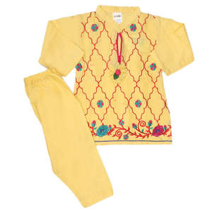 Traje de 2 piezas para niñas recién nacidas - Melocotón - Product Image 4