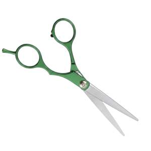 Ciseaux de barbier professionnels de qualité supérieure en acier japonais vert émeraude, 6,5 pouces, ciseaux à cheveux, outil de coiffure - Product Image 5