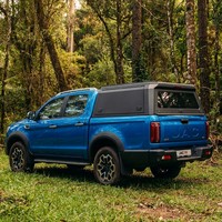 Couverture de benne de camion en alliage d'aluminium robuste pour accessoires Jeep Gladiator pour JAC T9 2023+