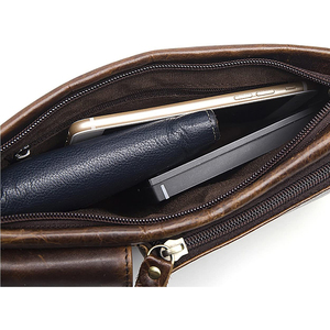 Sac banane en cuir PU de qualité supérieure pour hommes, sacs de taille, sac de ceinture à bandoulière, sac à main à un prix très abordable, OEM - Product Image 6