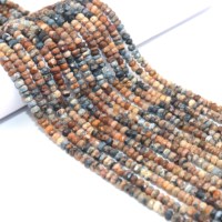 AAA Pieter site Edelstein 4-5mm Facettierte Perlen Natürliche Seltene Pieter site Halbe del stein Lose Rondelle Facettierte Perlen 13 Zoll