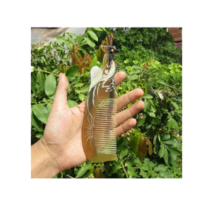 หวีผมเขาควายและหวีเคราหวีนวดผมฮอร์นทำมือจากโรงงานเวียดนามรูปแบบใหม่ - Product Image 4