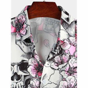 Camisa Hawaiana para Hombre, Tejido de Poliéster Transpirable, Secado Rápido, Camisa de Verano, Camisa Hawaiana para Hombre, Tejido de Viscosa Suave al Tacto - Product Image 6