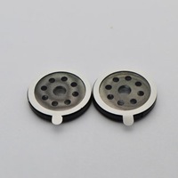 Micro haut-parleur rond ultra-fin de 20 mm, 6,5 mm avec tampon en caoutchouc anti-poussière, haut-parleur mini Mylar 8 ohms 1 W