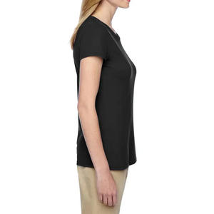 Precio al por mayor, camisetas cómodas para mujer, camisetas de manga corta de calidad superior para mujer hechas en Pakistán - Product Image 2