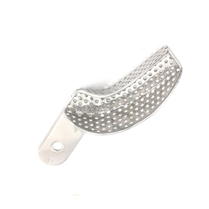 Plateau d'impression dentaire manuel professionnel de haute qualité Anti-Gag Reflex Poids léger Couleur et logo personnalisés - Product Image 6