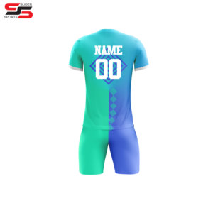 Camisetas de sublimación de poliéster de alta calidad, kits de camisetas de fútbol, uniformes de fútbol personalizados para hombre, camiseta de fútbol - Product Image 2