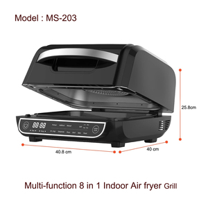 หม้อทอดไร้น้ำมันสำหรับอบปิ้งย่างพิซซ่าอบในอากาศเครื่องใช้ในครัวสำหรับโรงแรมคาเฟ่บ้านสำนักงาน - Product Image 5