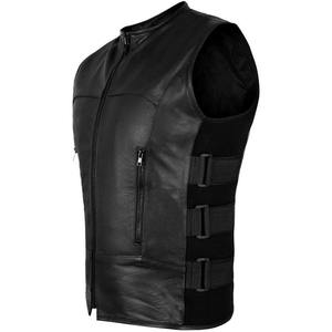 Chalecos de Motocicleta para Mujer, Nuevos, de Cuero, Modelo Personalizado, Chalecos de Motocicleta de Cuero al por Mayor - Product Image 4