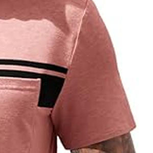 เสื้อยืดคอกลมแขนสั้นสำหรับผู้ชายเสื้อโอเวอร์ไซซ์โอเวอร์ไซส์ผ้าคอตตอนสำหรับ100% - Product Image 2