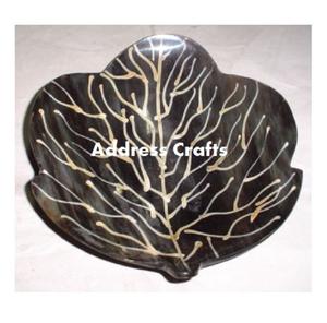 Nouvelle corbeille à fruits en corne artisanale, vaisselle unique et élégante pour les maisons modernes, style médiéval vintage, accent rustique pour la maison - Product Image 6