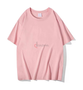 2025 camisetas de gran tamaño de alta calidad con logotipo personalizado, cuello redondo, camiseta informal suelta de algodón, proveedor directo de fábrica - Product Image 5