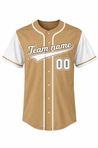 Maillot de baseball d'équipe américaine de qualité supérieure Captens LLC - Tissu en polyester doux, logo personnalisé, durable, respirant, modèle MR-057 - Product Image 2