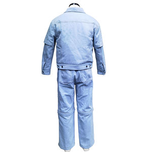 <b>Jackets</b> Jeans Sets Men's Thin <b>Jacket</b> for Autumn and Winter Denim <b>Jacket</b> Men - Product Image 1