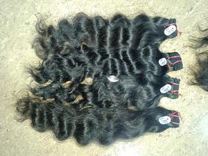 Extension de Cheveux Indiens Vierges Non Traités Soyeux Lisses Ondulés Bouclés à Tresser - Product Image 5