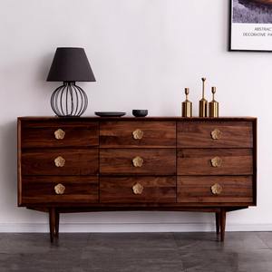 Perilla de diseño de flores de madera artesanal para armarios, cajones y armarios, perfecta para decoración rústica del hogar y estilo de muebles - Product Image 2