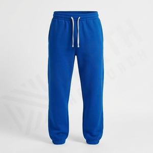 Pantalones Jogger Unisex de Algodón Lavado con Blanqueador, Antiarrugas, Estilo Urbano, Corte Ajustado, Parte Inferior Deportiva, Color Personalizado, a la Moda - Product Image 1