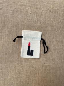 Sacs pochette en coton biodégradable personnalisé pour emballage écologique en vrac fermeture à cordon de serrage tailles personnalisées impression mode nature - Product Image 4