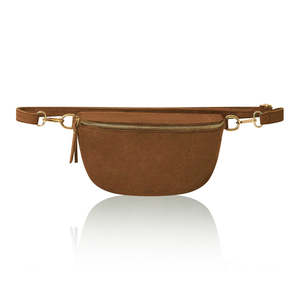 Bolso Bandolera de Piel de Ante Italiana de Primera Calidad - PS612 - Product Image 4