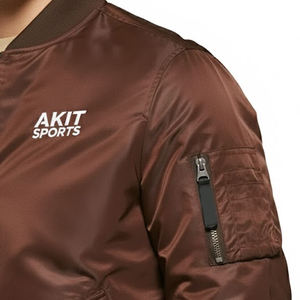 Chaqueta Bomber Personalizada para Hombre, Transpirable, Resistente al Viento, Color Personalizado, Fabricación Profesional al por Mayor, Manga Larga, Estilo Urbano - Product Image 5