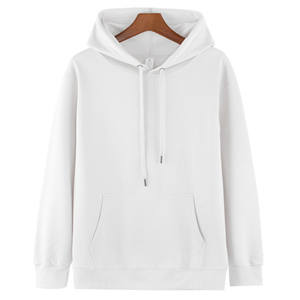 2025 sweats à capuche en pur coton 100% de haute qualité pour hommes personnalisés avec des logos brodés imprimés unisexe décontracté col à capuche vierge OEM - Product Image 4