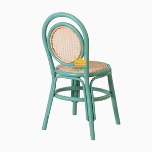 Silla de bebé de ratán con logotipo personalizado de alta moda de Vietnam Silla de chico de madera moderna para comedor al aire libre sala de estar cocina uso - Product Image 1