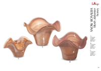 Décoration d'intérieur de luxe Tammaro Home Snow Rosalba en verre de Murano, design artisanal italien haut de gamme