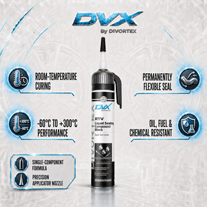 DVX |   Composé d'étanchéité liquide RTV, noir 200 ml - Product Image 2