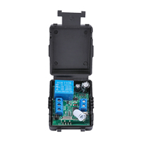 Controlador remoto inalámbrico de código de aprendizaje DC12V, 1 canal, 433MHz, relé de interruptor receptor para iluminación LED