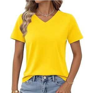 Camisetas de Hombre de Primera Calidad, 100% Algodón, Cuello en V, Tela Oxford Lisa, Secado Rápido, Transpirables, Cómodas, Corte Regular, Logotipo Personalizado - Product Image 2