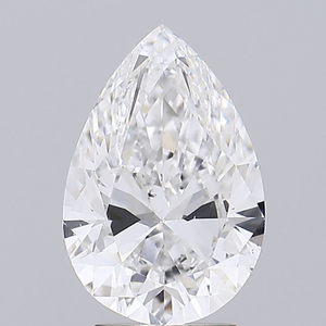 Elegante diamante cultivado en laboratorio de corte de pera de 3,00 Ct, Diamante CVD certificado IGI para diseño de joyería de compromiso personalizado, oferta al por mayor a granel - Product Image 1