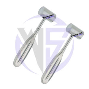 Maillet dentaire en acier inoxydable avec tête en nylon, manche court de 14 cm, instruments chirurgicaux, entreprises Wenquar Surgical - Product Image 3