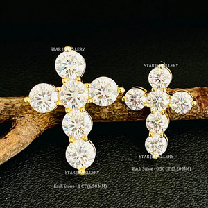 เครื่องประดับเพชร CVD สีทอง14K สำหรับปลูกในห้องปฏิบัติการ - Product Image 4