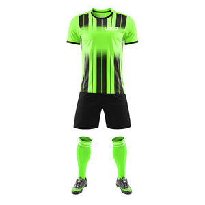 Venta caliente de alta calidad logotipo personalizado poliéster hombres fútbol Jersey equipo de fútbol conjunto secado rápido transpirable fútbol Jersey para la venta - Product Image 5