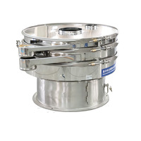 Tamis vibrant circulaire sanitaire pour usine de transformation alimentaire |   Maille anti-colmatage en acier inoxydable 304, 1 à 5 couches