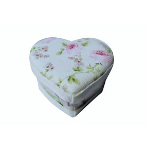 กล่องใส่เครื่องประดับผ้ารูปหัวใจ - Product Image 2