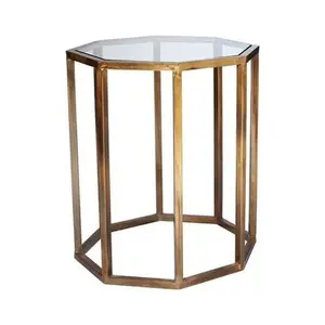 가벼운 럭셔리 특별한 모양의 금속 센터 테이블 세트 창조적 인 디자인 호텔 로비 가구 스테인레스 스틸 커피 테이블