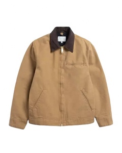 Ropa de trabajo de lona personalizada chaquetas pesado invierno Casual transpirable hombres carreras fabricante chaqueta de trabajo - Product Image 1